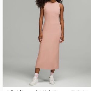lululemon aligned midi dress